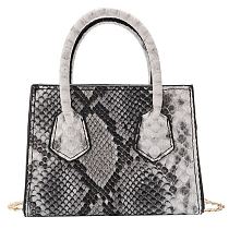 AOMEI Wholesale Mini Crossbody Shoudler Bags Trendy Snake Print Small Handbags With Chain