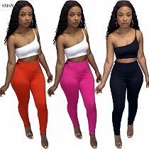 SMSN QueenMoen Best Design Autumn Solid Color Sexy Back Hollow Out Bodycon Womens Trousers & Pants Girls Match Womens Leggings