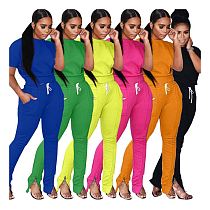 AOMEI Amazon 2021 Fall New Tracksuits Sportswear Outfits Two Piece Pants Set Casual 2 Piece Set Women Clothing