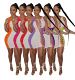MOEN Sleeveless ropa de mujeres Bodycon New Arrival 2021 Women Short Mini Dresses Woman Casual Dress