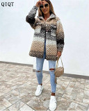 Latest Design Solid Color Womens Fall Clothing Winter Clothes Woman Coat Jacket Winter Coat Woman