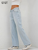 Fashionable Women Fashion Clothing Woman Jeans Denim Pants Ladies Jeans Bell Bottom Pants