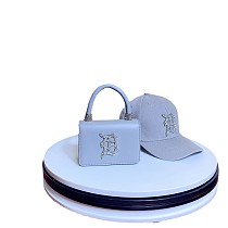 2021 Luxury fashion designer brands purse and hat handbags matching hat and purse sets purses set
