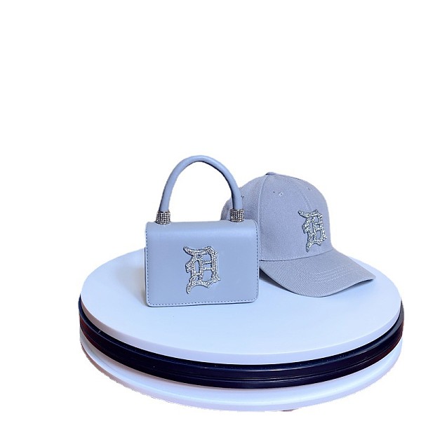2021 Luxury fashion designer brands purse and hat handbags matching hat and purse sets purses set
