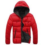 Hot Selling Solid Color Full Face Zip Men Puffer Jacket Autumn And Winter Coats Bubble Jackets Men