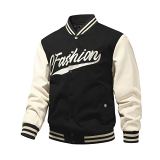 High Quality 100% Cotton Embroidery Plus Size Men's Jackets Fashion 2021 Autumn Baseball Jackets For Men