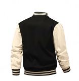 High Quality 100% Cotton Embroidery Plus Size Men's Jackets Fashion 2021 Autumn Baseball Jackets For Men