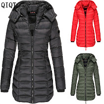 Wholesale Latest Fashion Design Women Jacket Casual Long Winter Coats Down Coats Women Puffer Jacket