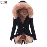 New Design Casual Parka Hooded Jacket Parka Warm Jacket Women Winter Coats For Ladies Winter Clothes