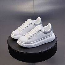 D12819 2021 spring new style fashion korean edition student comfort ventilate women's casual white flat shoes