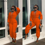 2022 New Arrivals Pocket Button Drawcord Rompers Women Elegant Jumpsuits Elegant Bodysuits Sexy For Women