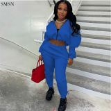 Fashion Woman Clothes 2021 Sportswear Ladies 2 Piece Set Women Casual  Outfits Fashion Solid Color Two Piece Set Women Clothing