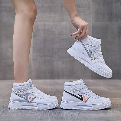D13103 2021 Autumn trending waterproof flat sneaker casual latest style sports comfortable shoes for women