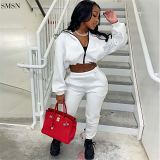 Fashion Woman Clothes 2021 Sportswear Ladies 2 Piece Set Women Casual  Outfits Fashion Solid Color Two Piece Set Women Clothing