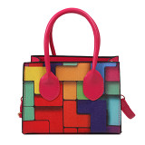 Fashion Color Women Hand Bags 2022 Simple Women Tote Bag Candy Color Ins Portable Ladies Shoulder Bags