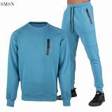 Amazon 2021 Men Clothing Set Solid Color Pullover Casual Mens Track Suit Sets Men 2 Piece Set