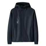 Newest Design Hooded zipper windproof and waterproof jacket for men's casual coats