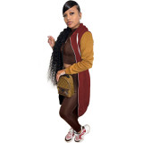 Winter Women'S Coat Hood Jackets Cardigan 2021 Fashion Windbreak Trench Coats Outerwear Long Baseball Jacket