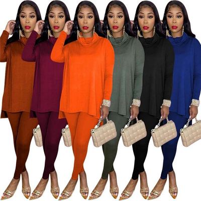 High Quality Womens Winter Clothes Loose Outfits 2 Piece Women Sweatsuit Set Tracksuit Two Piece Pants Set