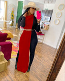 New Style Knitted Side Split Sweater Dress Sleeveless Fall Clothes Outfits Birthday Party Long Maxi Dresses