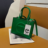 Simple handbag women large capacity one shoulder messenger tote bag