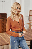 New Style Wholesale Crop Top Ladies Tops Blouse Long Sleeve Blouse Women