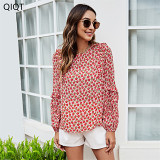Hot Selling Womens Apparel Long Sleeve Clothes Women Top Blouse Women Top
