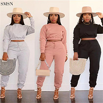 Casual Woman Clothing Sweat Sets Two Piece Outfits Two Piece Pants Set Two Piece Set