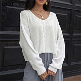 New Style Women Clothes Kint Top Tunic Tops Women Sweater Ladies Blouses Sweater Women