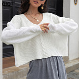 New Style Women Clothes Kint Top Tunic Tops Women Sweater Ladies Blouses Sweater Women