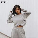 Wholesale High Quality Casual Two Piece Pants Set Winter Two Piece Sets Women Clothing