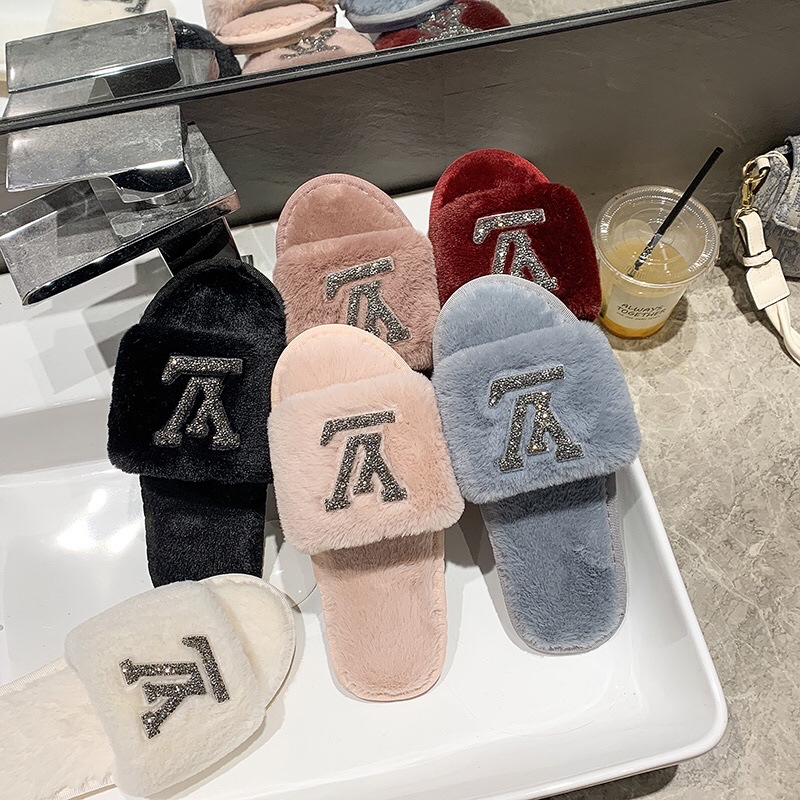 Women'S Slippers Teddy Bear Slippers For Women Girls Winter Slippers