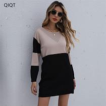High Quality Ladies Clothes Clothing Manufacturers Sweater Dress Women Dresses Ladies