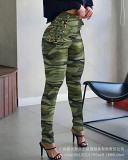 2021 Women's Autumn New Camouflage Waist Tights leggings pants