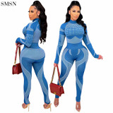 New Arrival 2021 Matching Color Yoga Suit And Bodybuilding Tracksuit Womens Clothing Two Piece Pants Set