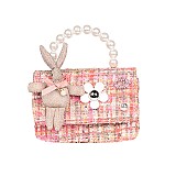 Princess bag retro bunny pearl portable messenger bag girl children's coin purse