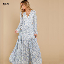 Good Quality Fashionable Chiffon Dress Woman Spring Dresses 2022 Women Clothing