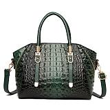 Crocodile Print Bag Carrying Woman Bag Large Capacity Crossbody Bag