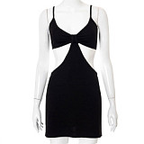 Cheap Apparel Fashionable Summer Dress 2022 Club Wear Mini Dress Woman Cut out Dress