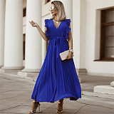 Latest Design Summer Trending Dress Chiffon Dress Women Elegant Casual Dresses