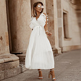 Latest Design Summer Trending Dress Chiffon Dress Women Elegant Casual Dresses