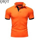 Lowest Price Solid Color Short Sleeve Polo Shirts For Men 2022 Summer Plain Golf Polo Shirt