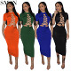 hot seller strap midriff slimming hip wrap one-step dress hollow out women dress