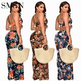 amazon new summer beach vacation strapless temperament jumpsuit women one piece bodycon jumpsuits and rompers