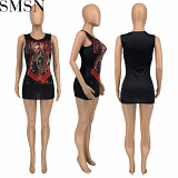 European and American women's clothing fashion casual summer new sexy dress plus size casual dress