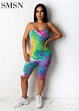 wholesale clothing chameleon Tank top mid-length jumpsuit women one piece bodycon jumpsuits and rompers