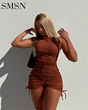 Amazon selling summer tank tops sport casual Bodycon One Piece Women Jumpsuits And Rompers Women Jumpsuit 2022