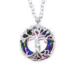 Fashion tree of Life pendant simple personality hollow out tree of life necklace
