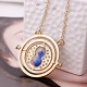 Harry Potter Time Turner Hourglass necklace