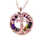 Fashion tree of Life pendant simple personality hollow out tree of life necklace